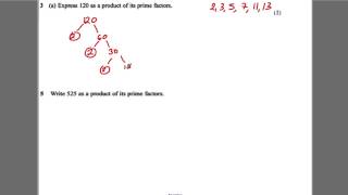 GCSE Revision Video 15  Product of Prime Factors [upl. by Nehte]