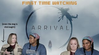 TEARS and DEEP THOUGHTS Alex watches Arrival for the first time reaction amp review [upl. by Asli]