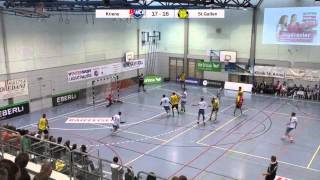 150418 HC KriensLuzern  St Otmar St Gallen Highlights [upl. by Kola]