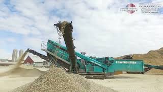 Glacial Till Reclamation with Powerscreen [upl. by Buderus]