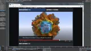 LightWave 115 Instancing  Abstract Tutorial [upl. by Eloc]