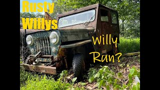 Sitting for 40 years will this Willys Jeep run again [upl. by Towne]