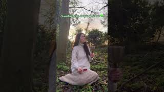 Connecting with the Imbolc energy yesterday💚 soundhealing pagan imbolc divinefeminine relaxing [upl. by Faye]