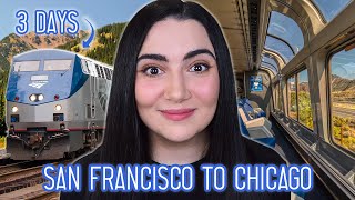 I Took A 52Hour Sleeper Train From San Francisco To Chicago [upl. by Soalokin]