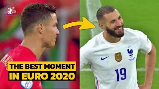 The INCREDIBLE Moment Ronaldo And Benzema Recreate Reus And Lewandowskis Iconic SMILE [upl. by Sidoeht]