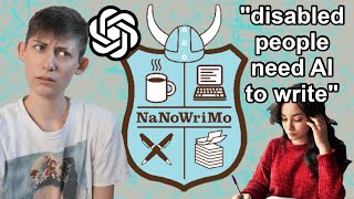 NaNoWriMo AI Controversy [upl. by Anoli470]