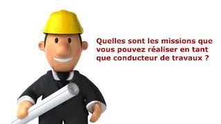 Comprendre les fonctions du conducteur de travaux btp géniecivil conducteurdetravaux [upl. by Etteyafal]