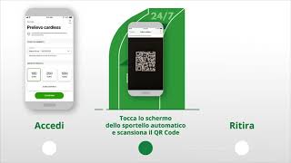 Prelievo Cardless  App Intesa Sanpaolo Mobile [upl. by Pantin]