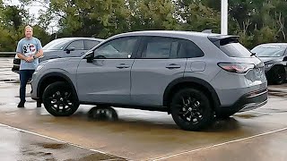 2024 Honda HRV Sport  Is This The BEST Subcompact Crossover SUV [upl. by Nissie]