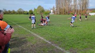 Lock Lane Centurions v Wibsey Warriors U16s 16042023 [upl. by Sacttler355]