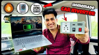 How To Make Powerful Car Inverter At Home  Laptop Bulb Heater कुछ भी चलाओ [upl. by Selwyn]