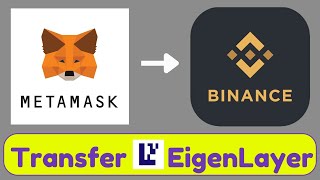 How to Send EigenLayer EIGEN from Metamask to Binance [upl. by Ainnek46]