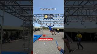 NGEBUT 🏃🏾💨 obstaclesports ninjawarrior tni indonesia sports viral [upl. by Arikat]