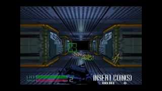 Alien3 the Gun World  1 credit ALL （エイリアン３・ザ・ガン １コインクリア） [upl. by Jenelle141]