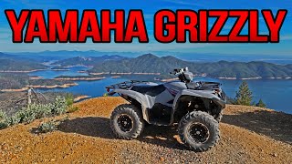 Riding Abandoned Glider Launch to Aerial Tram Foundation Ruins at Mammoth Mine on Yamaha Grizzly ATV [upl. by Garrott825]