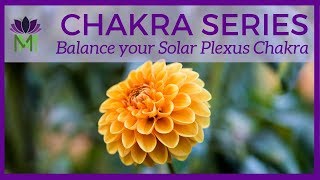 Balance Your Solar Plexus Chakra Energy Guided Meditation [upl. by Benjy966]