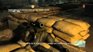 Metal Gear Solid V  Episodio 9 Respaldar y retroceder Rango SMission 9 Backup backdown S Rank [upl. by Dauf]