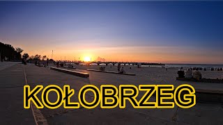 Kołobrzeg Plaża Bulwar Molo Zachód Słońca LATO 2024 ☀️ TIMELAPSE [upl. by Cardie421]