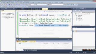 【プログラミング講座（C）】第61回 ListBox の使い方【独り言】 [upl. by Cris]