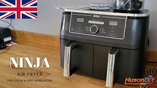 Ninja Air Fryer AF400UK  Huson DIY  First Proper Cook amp First Impressions [upl. by Bradski400]