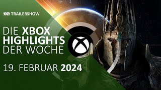 Xbox SpieleHighlights der Woche 19 bis 25 Februar 2024 KW 8  Trailershow [upl. by Hagerman486]