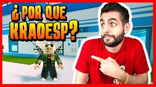 ¿POR QUE ME LLAMO KRAOESP  Preguntas y Respuestas en JAILBREAK  ROBLOX [upl. by Aylad]