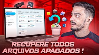 É GRATÍS Como Recuperar Arquivos Apagados do PC ou Pen drive de Forma Simples e Rápida [upl. by Andromede471]