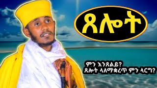 ጸሎትጸሎትን ለሚወዱት ለተዋህዶ ልጆች ጥዑም ስብከትበርእሰ ሊቃውንት አባ ገብረኪዳን ግርማAba Gebrekidan Girma sibket ጸሎት [upl. by Vasilek]