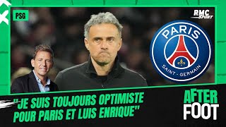 PSG  quotJe suis toujours optimiste pour Paris et Enriquequot Riolo croit encore au mariage PSGEnrique [upl. by Aratak]