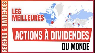 🇺🇸 VOICI COMMENT TROUVER LES MEILLEURES ACTIONS A DIVIDENDES DU MONDE [upl. by Yadseut]