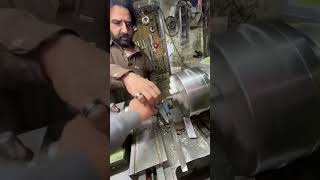 Drilling process in Center Fix youtubeshorts machine lathemachine shortvideo [upl. by Christianson383]