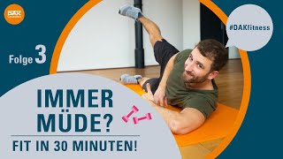 Workout für mehr Energie Folge 3  DAKfitness  DAKGesundheit [upl. by Malca]