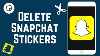 How to Delete Snapchat Stickers on iPhoneAndroid [upl. by Nylassej]