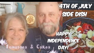 Easy Frugal 4th of July side dish Happy Safe Independence Day [upl. by Einitsed]