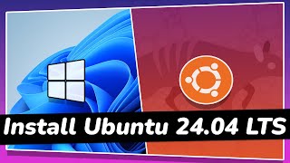 How to Dual Boot Ubuntu 2404 LTS and Windows 11 NEW [upl. by Aihsaei]