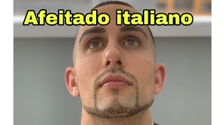 Como hacer una Barba fina  Arreglo de barba italiana marshan barber déjame aprender barba delgada [upl. by Ayikat]