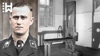 Guillotine execution of Nazi officer who beat prisoners to death amp organized mass killings [upl. by Pepe]