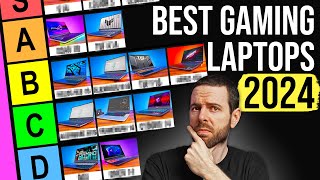 Ranking ALL 21 Gaming Laptops I Tested In 2024 [upl. by Nilesoj]