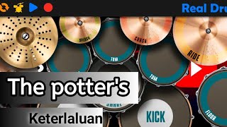 Keterlaluan  The potters  REAL DRUM COVER [upl. by Nagah]