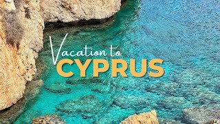 CYPRUS VLOG  AYIA NAPA  NISSI BEACH  MUSAN UNDERWATER PARK  FLAMINGOS  DRONE FOOTAGE [upl. by Einahpit10]