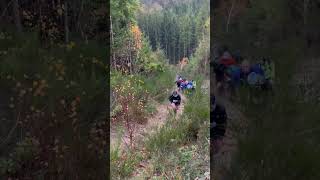 2023 Grand Trail des Lacs et Châteaux GTLC Winter Edition  Steep climb33km [upl. by Meean]