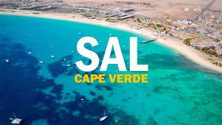 SAL CAPE VERDE Travel Guide to Beaches amp ALL Top Sights in 4K  Drone [upl. by Ecinev]