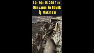 Dünyanın en büyük makinesi teknoloji makine mühendis [upl. by Philo]