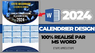 Comment créer un calendrier de table facilement avec Ms Word [upl. by Ttirrej]