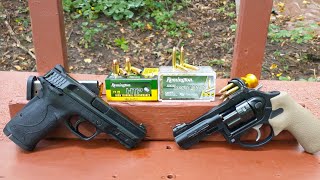 380 ACP VS 22 Mag  Remington HTP amp Premier Rimfire [upl. by Eanej]