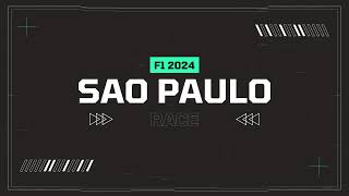 F1 2024 Sao Paulo GP  Gaslys Fastest Lap in Race  Telemetry Data Visualization [upl. by Akimat338]