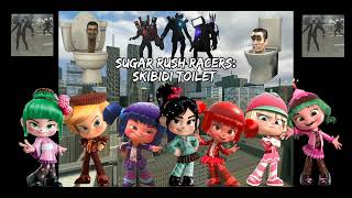 Sugar Rush Racers Skibidi Toilet [upl. by Reivad463]