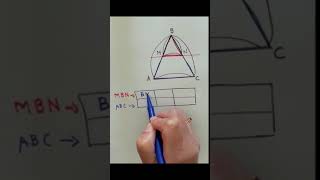 Moins D’une Minute Pour Comprendre Le Théorème de Thalès Shorts [upl. by Onirefez]