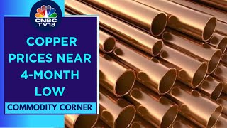 Copper Prices Fall To A 4Month Low Amid Weak China Construction amp Manufacturing Demand  CNBC TV18 [upl. by Rafa]