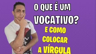 VOCATIVO  como usar a vírgula aula completa e divertida [upl. by Amyaj774]